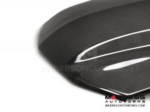 Ford Mustang Cowl Hood - Carbon Fiber - Type CJ - (2010-2012) Ford Mustang Cowl Hood - Carbon Fiber - Type CJ - (2010-2012)